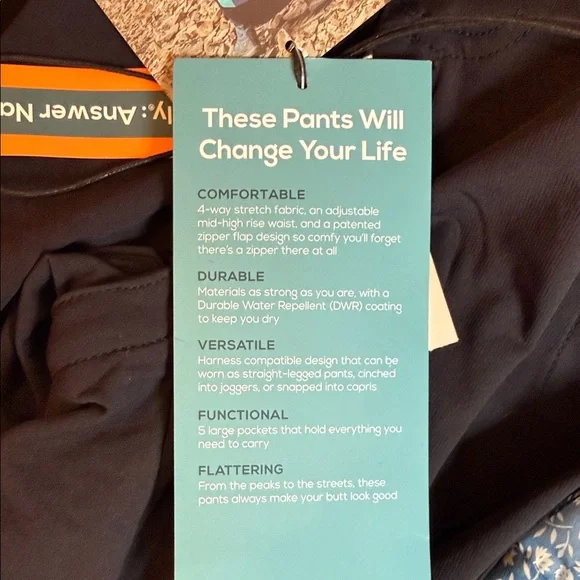 NEW Women’s She Fly Hiking/Fishing etc. Black Pants. Create a bundle and save! - Picture 13 of 16